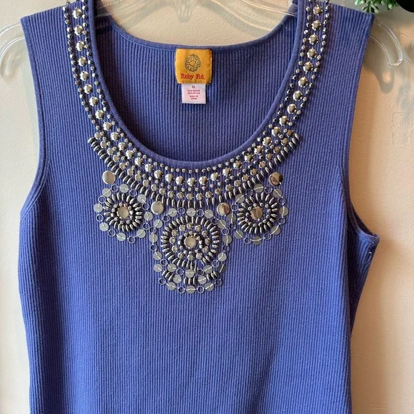 Ruby Rd Ribbed Sweater - Picture 3 of 6